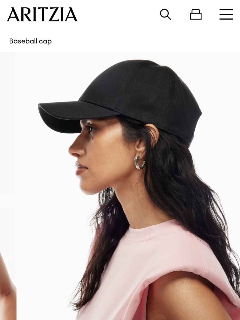 Aritzia Auxiliary Classic Baseball Hat